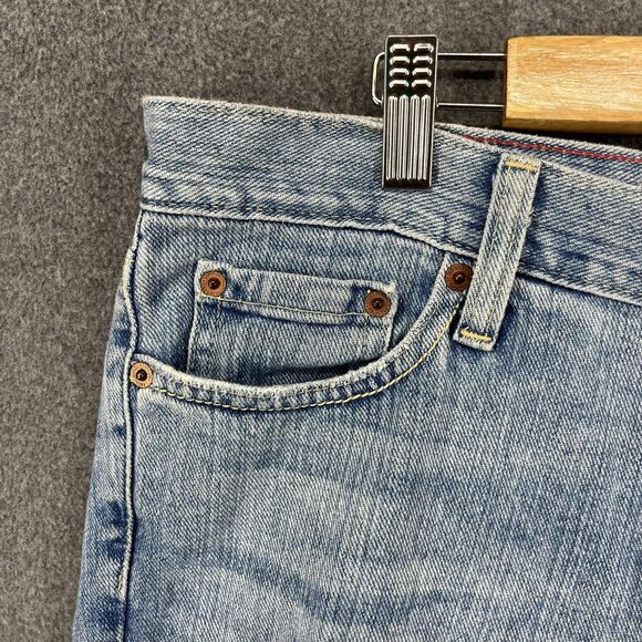 American Eagle Shorts Womens 6 Denim Hipster Frayed Hem Distressed Jean Shorts - Picture 2 of 14